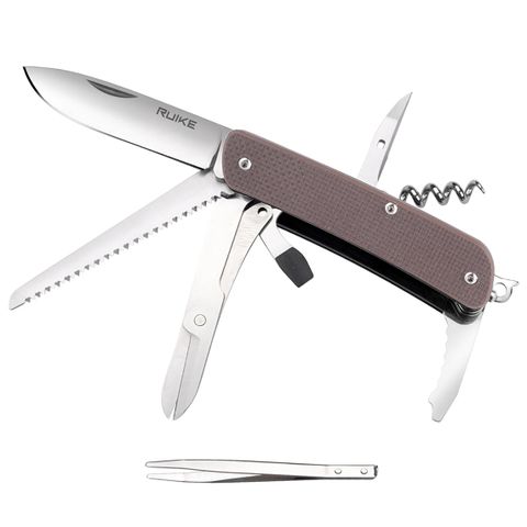 Ruike M42 Dao xếp kèm cưa-kéo 16 chức năng bỏ túi