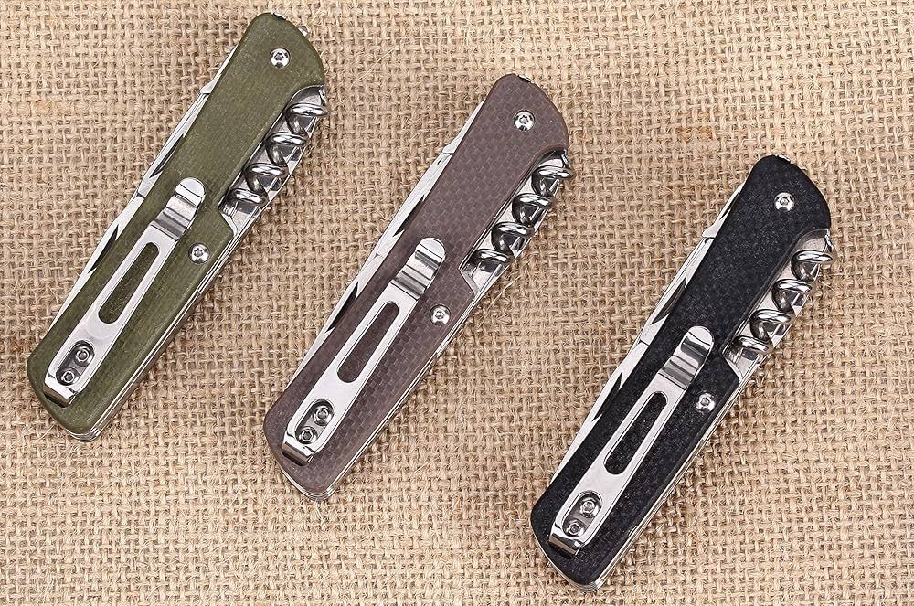Ruike M51 Dao xếp kèm Kìm-cưa-kéo 19 chức năng bỏ túi