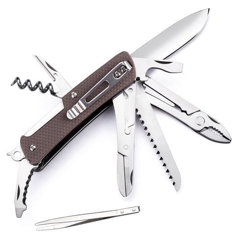 Ruike M51 Dao xếp kèm Kìm-cưa-kéo 19 chức năng bỏ túi