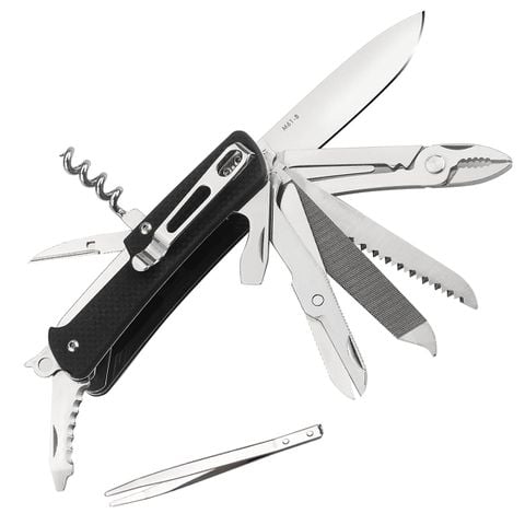 Ruike M61 Dao xếp kèm kìm-cưa-kéo-dũa 21 chức năng bỏ túi