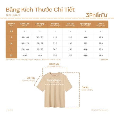 Áo Thun Dáng Relax Thấm Hút Khô Nhanh - TTSM24008