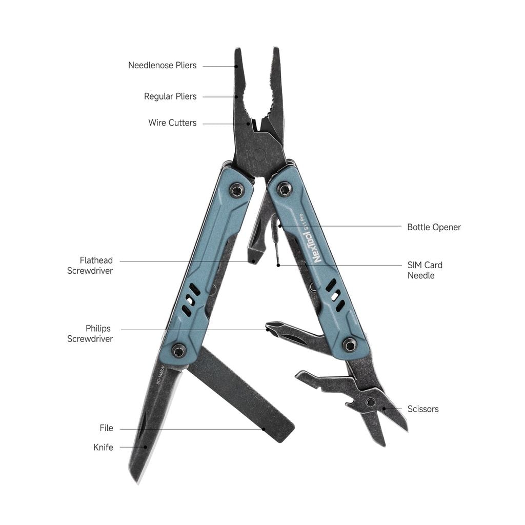 Nextool Mini Sailor S11/S11pro dụng cụ đa năng móc khóa EDC nhỏ gọn 12 chức năng
