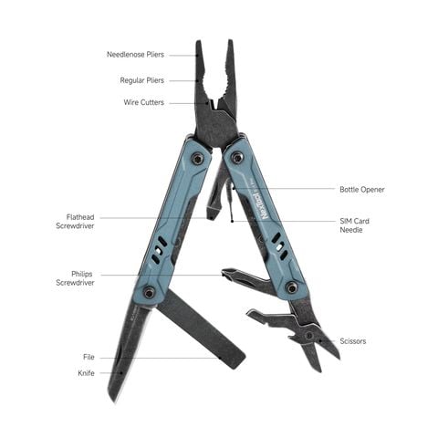 Nextool Mini Sailor S11/S11pro dụng cụ đa năng móc khóa EDC nhỏ gọn 12 chức năng