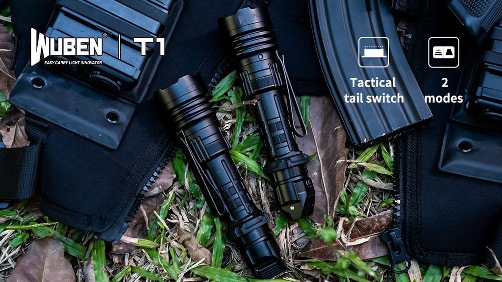 Wuben T1 Đèn pin Tactical tác chiến chuyên dụng