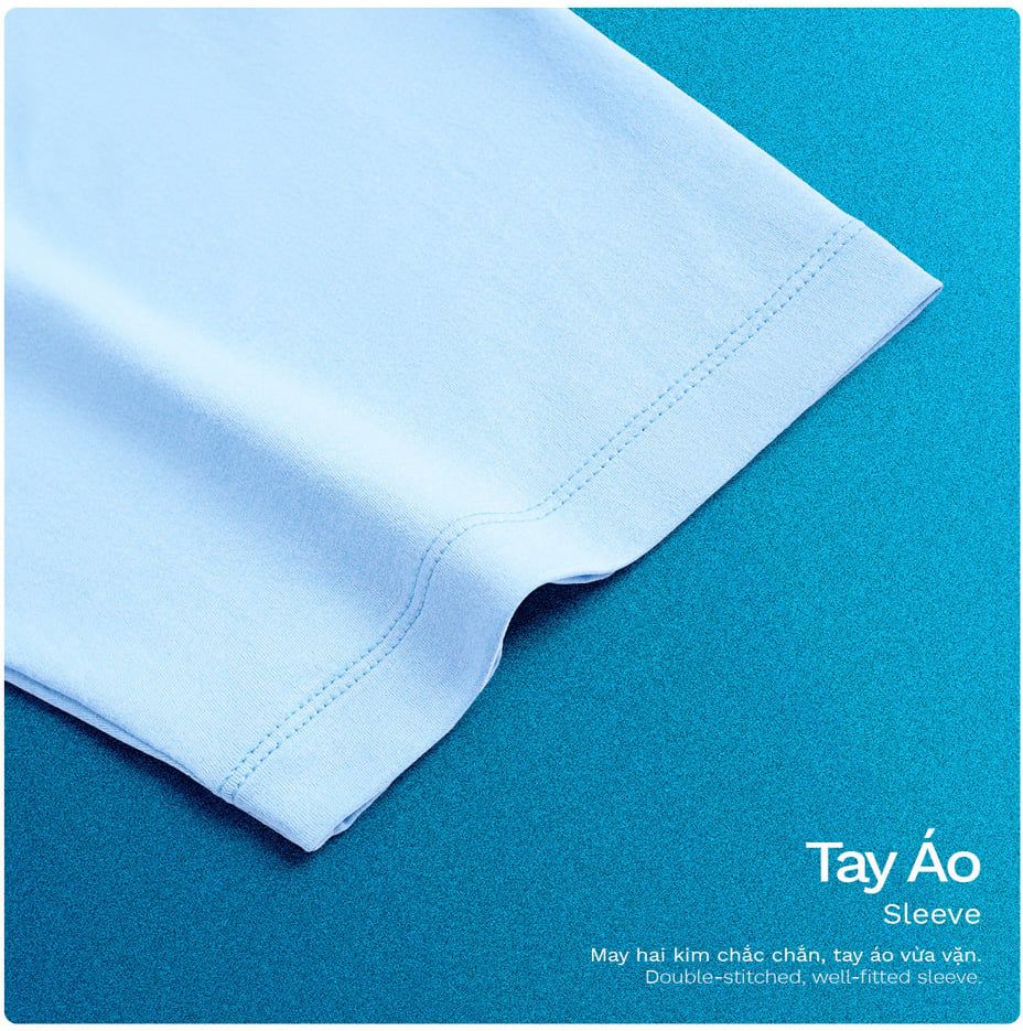 Áo Thun Dáng Relax Vải Sorona Co giãn Thoáng Khí - TTSM24010