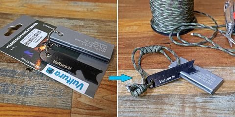 Cuộn 50m dây dù 9 lõi Paracord 550 Vultura VTR-RO2501