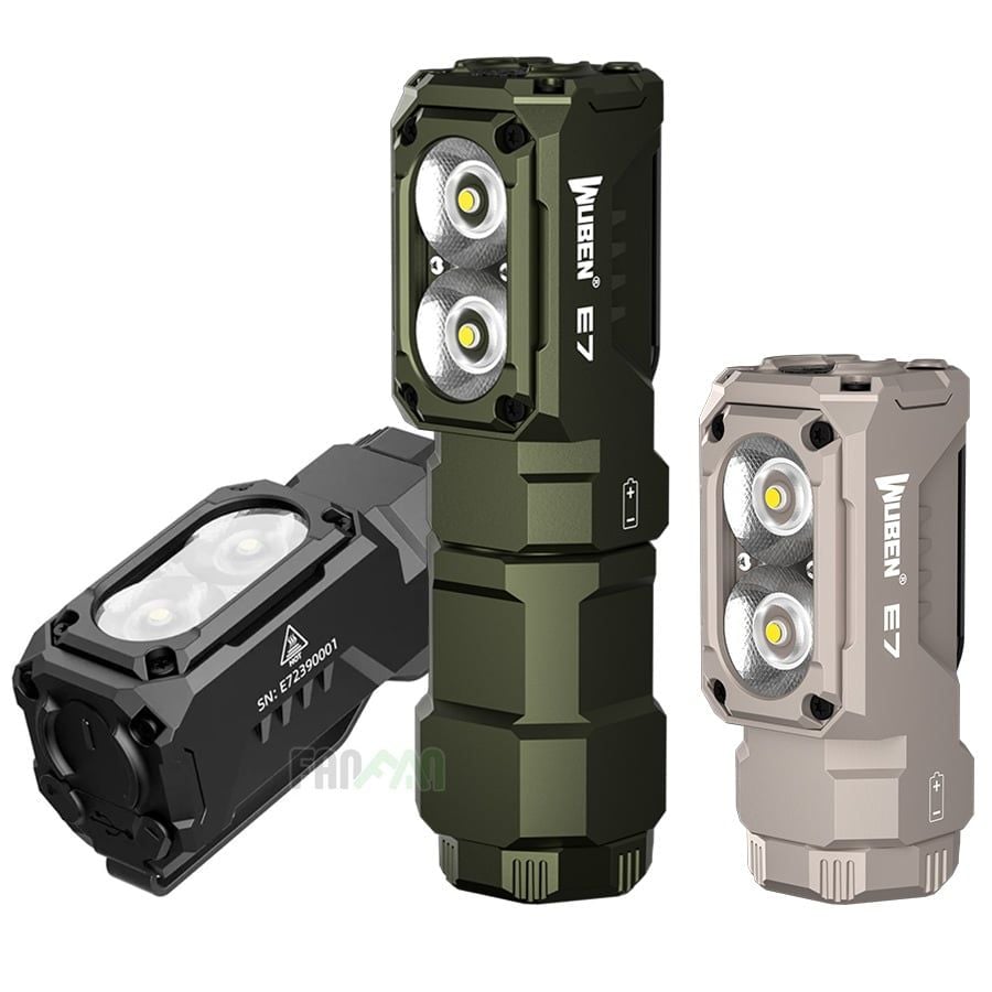 Wuben E7 Đèn pin EDC biến hình đa năng