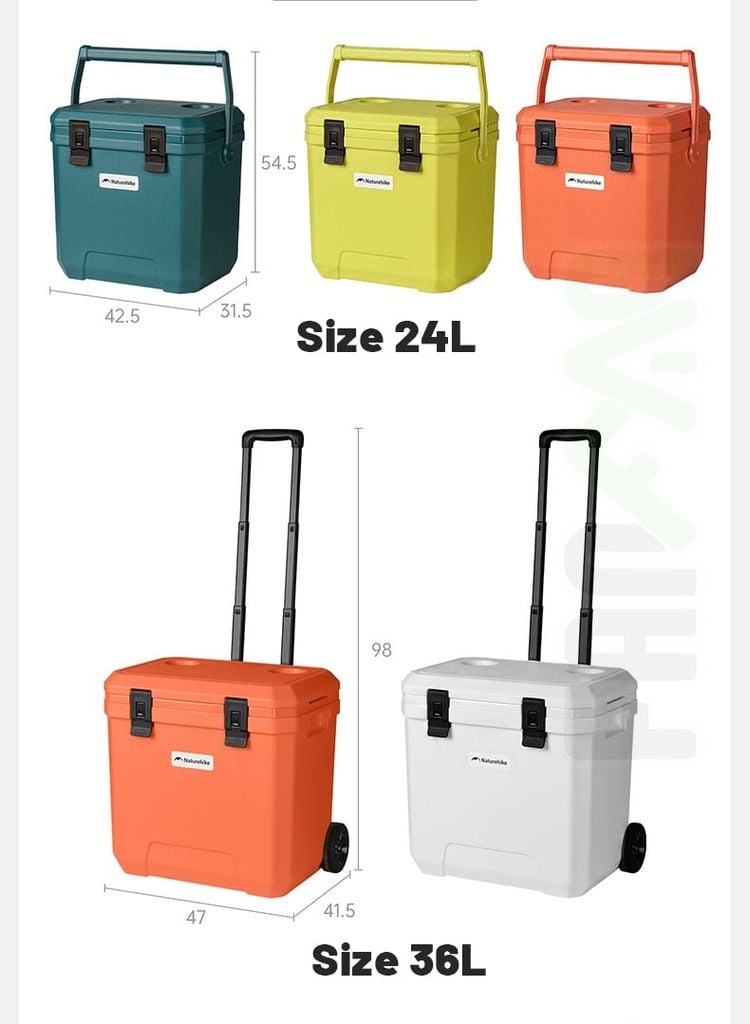 Thùng đá giữ lạnh Naturehike Whales-Pro CNK2650CF012