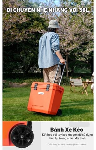 Thùng đá giữ lạnh Naturehike Whales-Pro CNK2650CF012