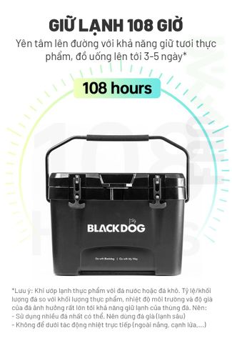 Thùng giữ lạnh dã ngoại 26L Blackdog BD-BWX003