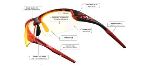 Mắt kính thể thao Tifosi Crit