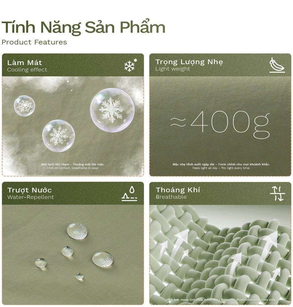 Áo Gi-lê Đa Năng Có Thể Mặc 2 Mặt Vải Taslan - OGLM24001