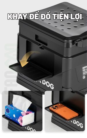 Toilet di động xếp gọn BLACKDOG CBD2550PJ079