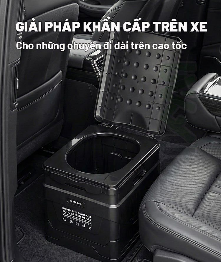 Toilet di động xếp gọn BLACKDOG CBD2550PJ079