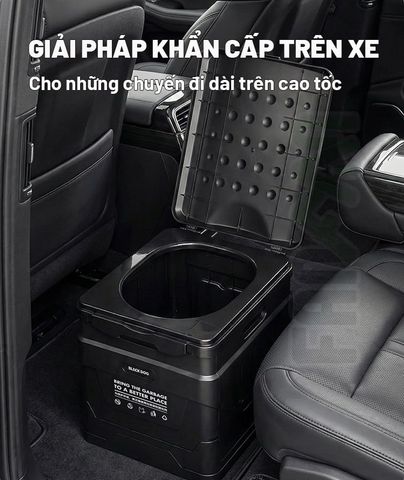 Toilet di động xếp gọn BLACKDOG CBD2550PJ079