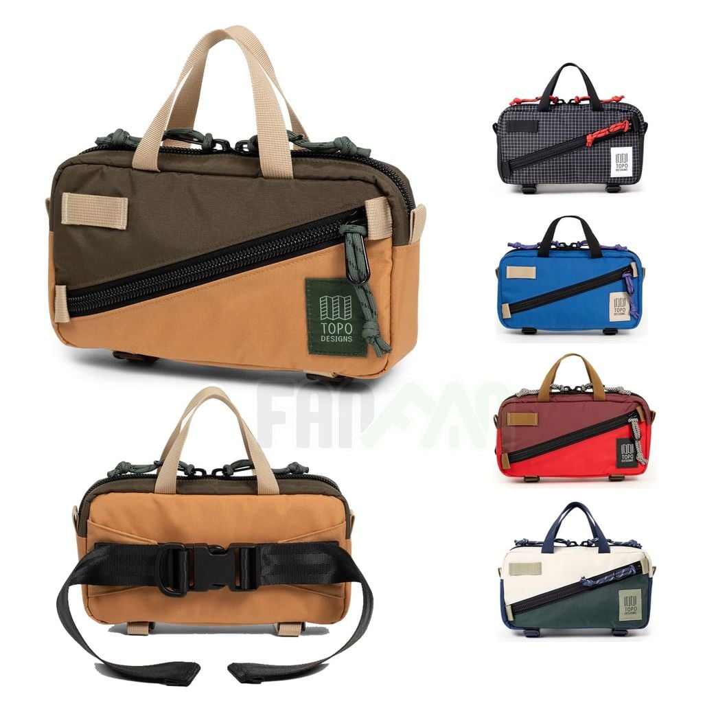 Topo Designs Mini Quick Pack 1.7L Túi sling, túi bao tử đa năng