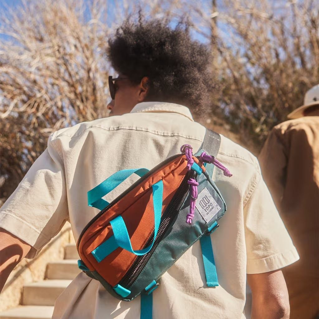 Topo Designs Mini Quick Pack 1.7L Túi sling, túi bao tử đa năng