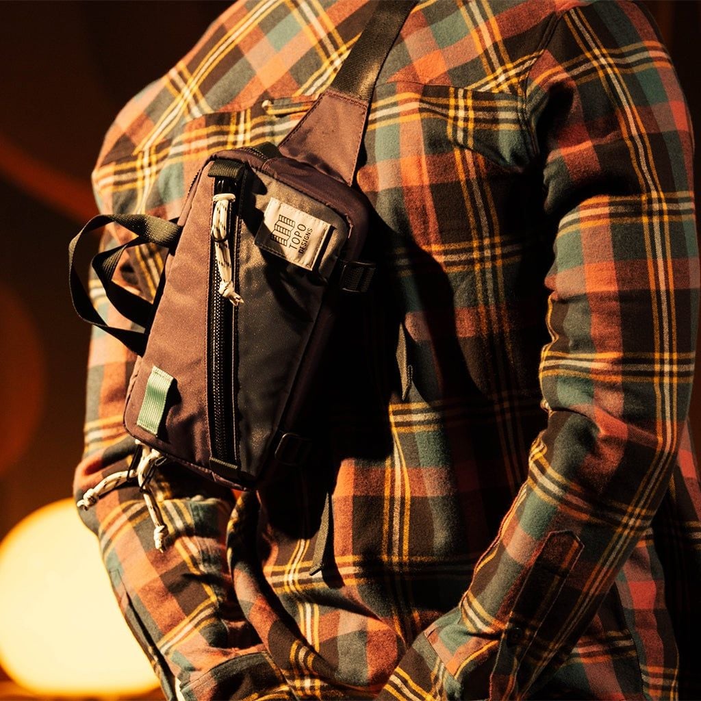 Topo Designs Mini Quick Pack 1.7L Túi sling, túi bao tử đa năng