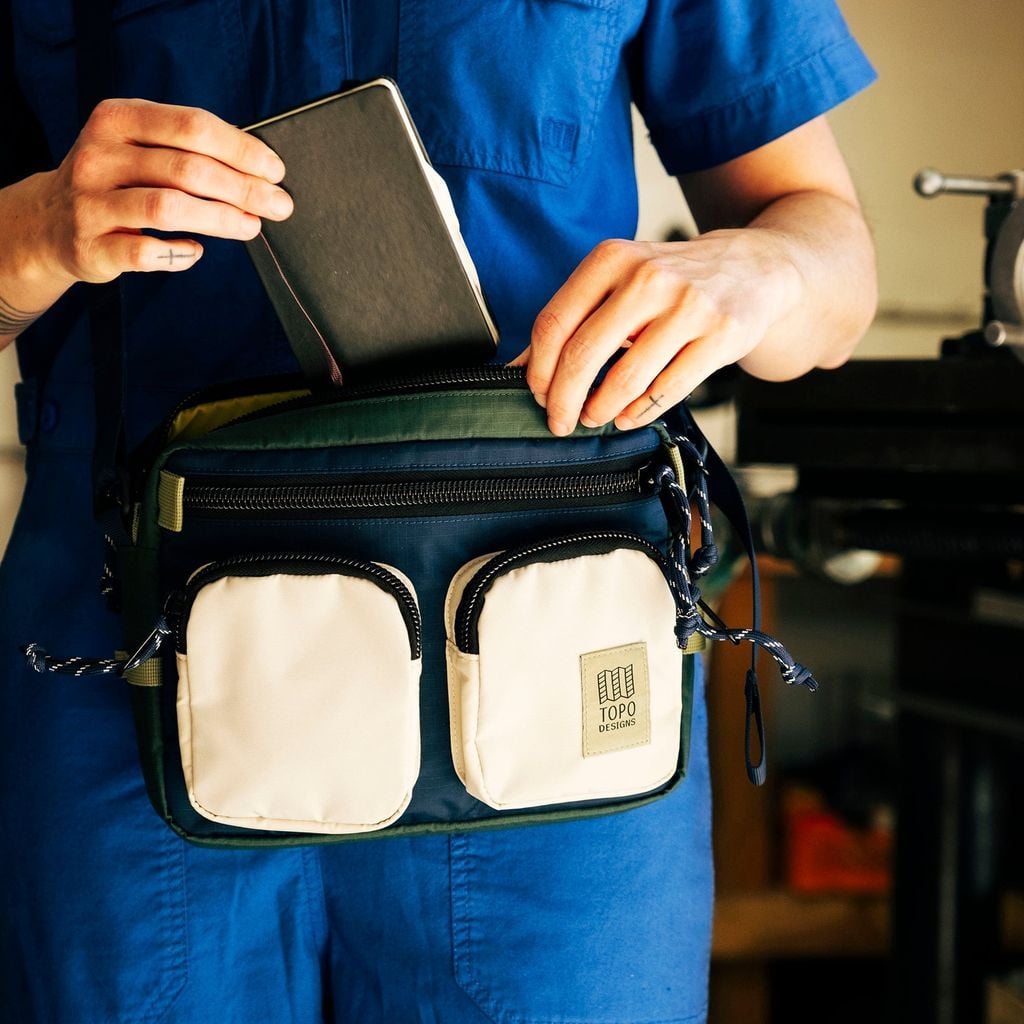 Topo Designs Block Bag 3.5L Túi đeo chéo phong cách hàng ngày