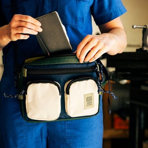 Topo Designs Block Bag 3.5L Túi đeo chéo phong cách hàng ngày
