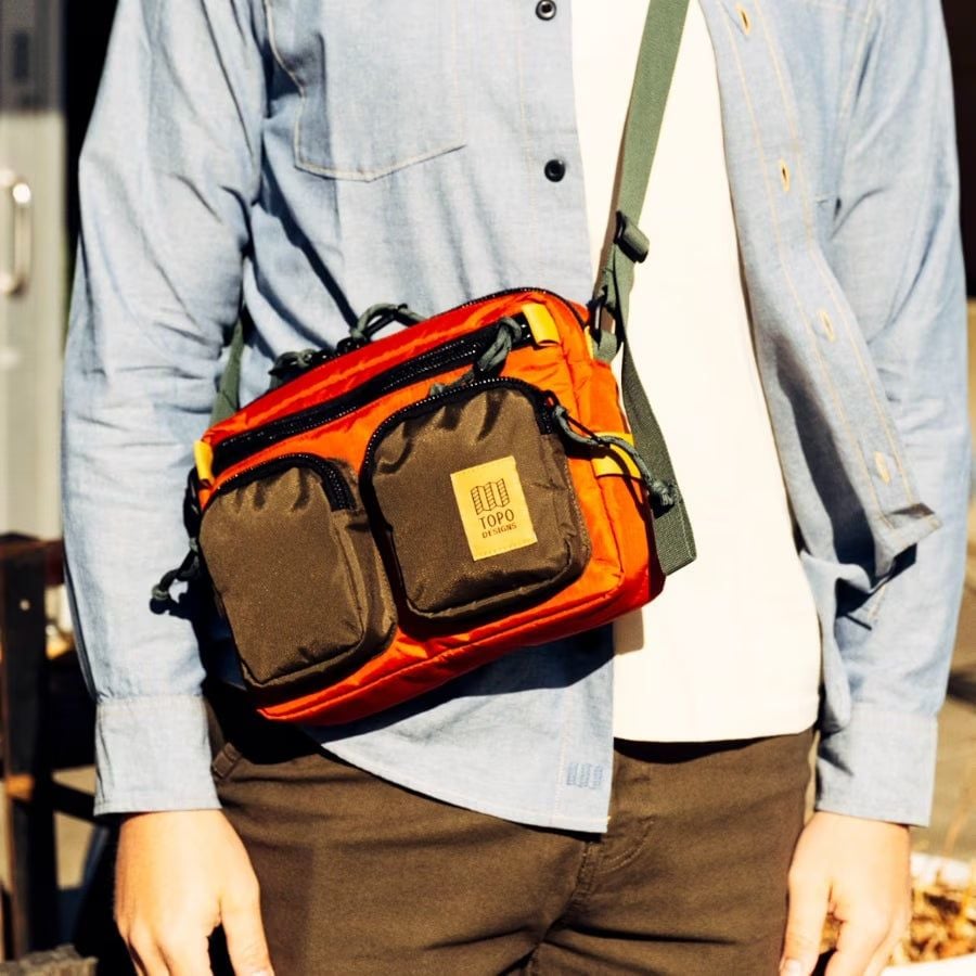 Topo Designs Block Bag 3.5L Túi đeo chéo phong cách hàng ngày