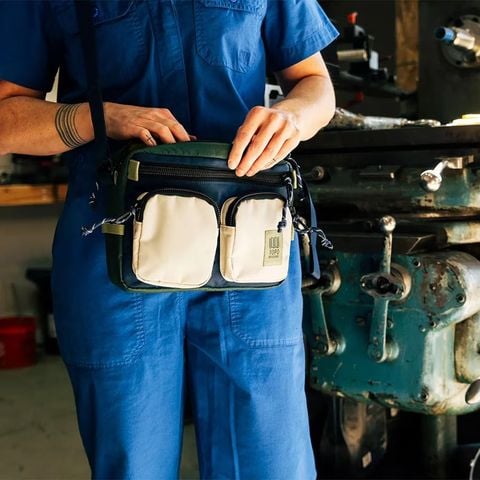 Topo Designs Block Bag 3.5L Túi đeo chéo phong cách hàng ngày