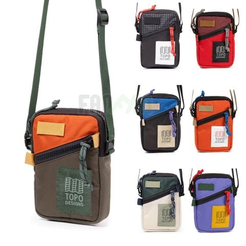 Topo Designs Mini Shoulder Bag 1L Túi đeo chéo nhỏ gọn hàng ngày