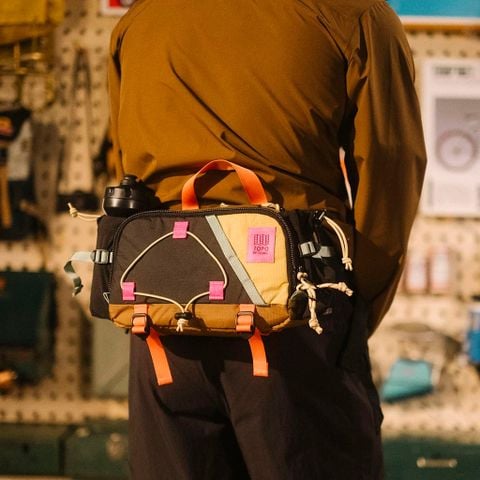 Topo Designs Mountain Hydro Hip Pack 4.4L Túi đeo hông, đeo chéo đa năng