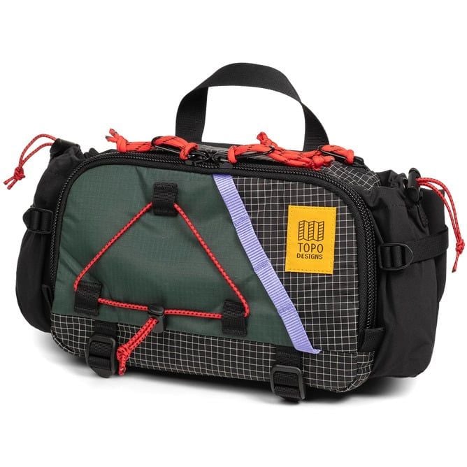 Topo Designs Mountain Hydro Hip Pack 4.4L Túi đeo hông, đeo chéo đa năng