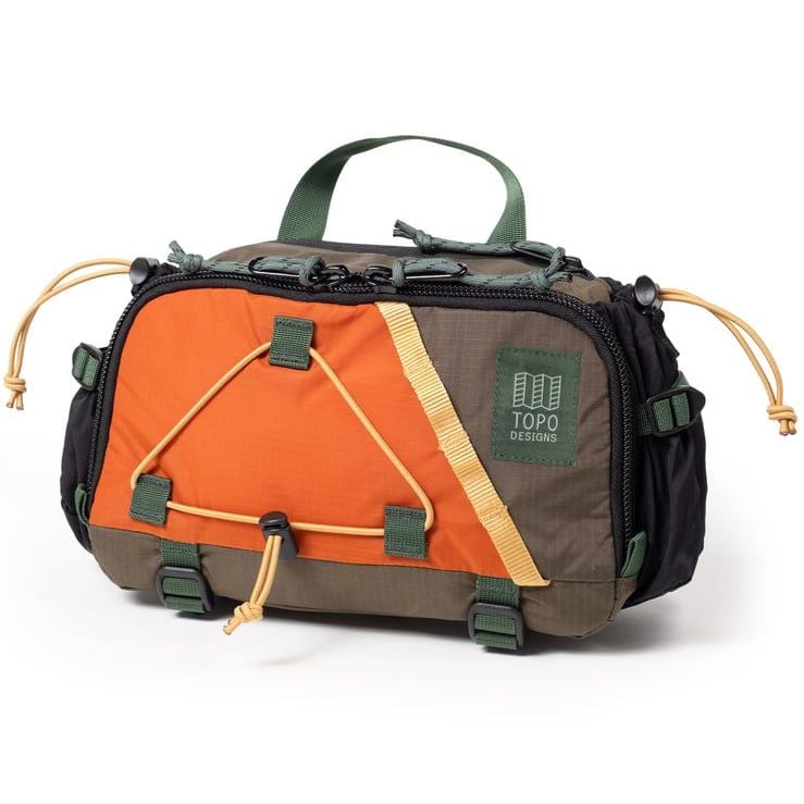Topo Designs Mountain Hydro Hip Pack 4.4L Túi đeo hông, đeo chéo đa năng