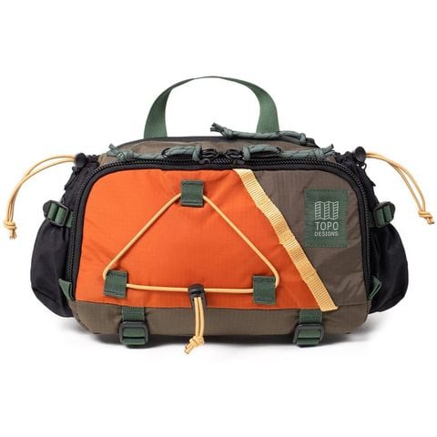 Topo Designs Mountain Hydro Hip Pack 4.4L Túi đeo hông, đeo chéo đa năng