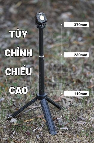 Tripod chân đèn cắm trại tăng giảm độ cao Blackdog CBD2550PJ061