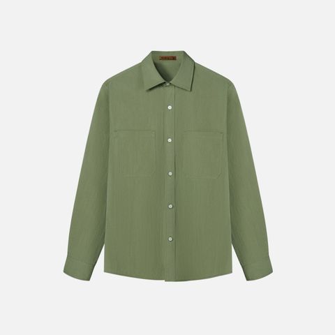 Áo Sơ Mi Dáng Regular Tay Dài - TSTM24004