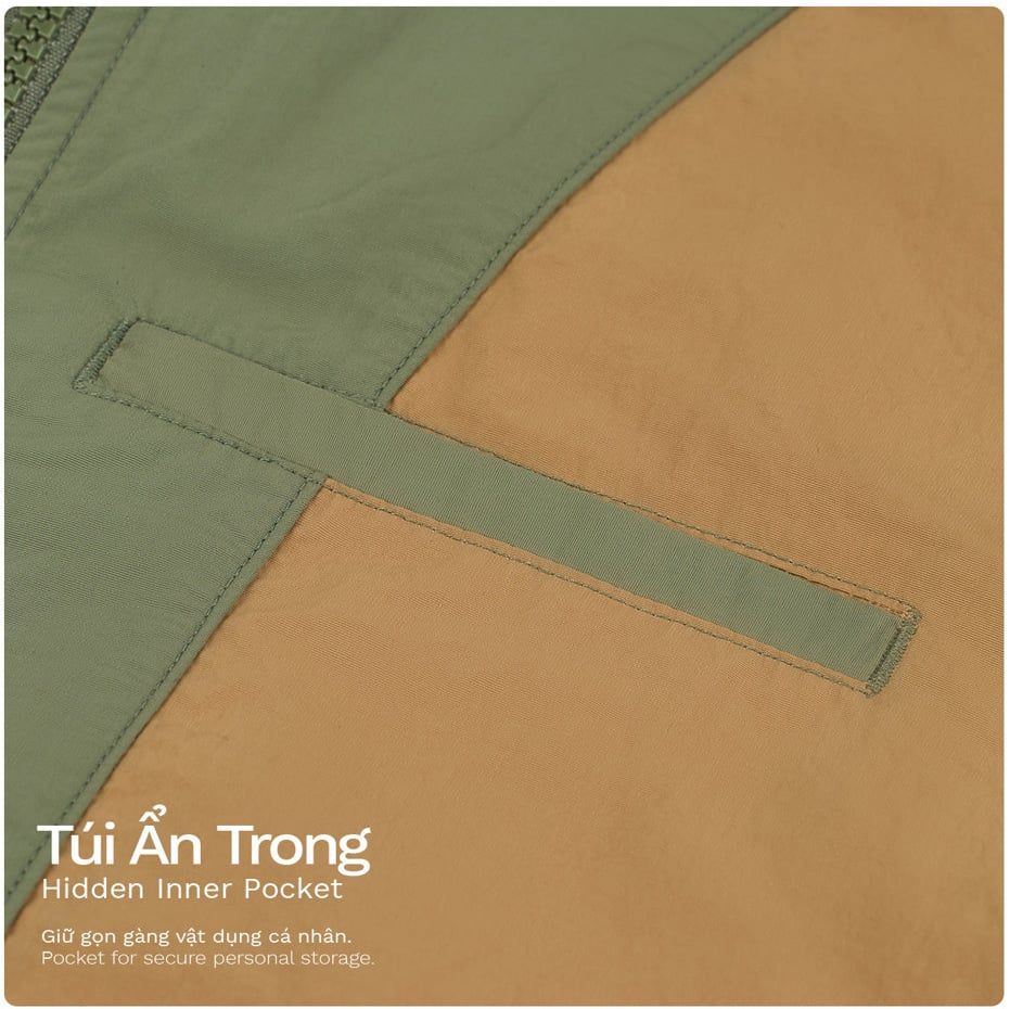 Áo Gi-lê Đa Năng Có Thể Mặc 2 Mặt Vải Taslan - OGLM24001