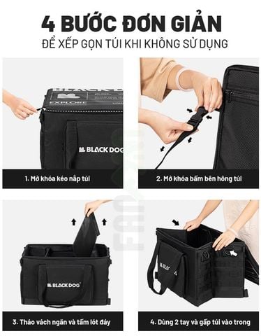 Túi Tactical đựng đồ camping Blackdog CBD2450XB016