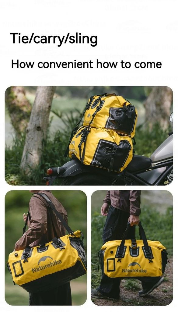 Túi trống duffel chống nước Naturehike CNK2450XB015