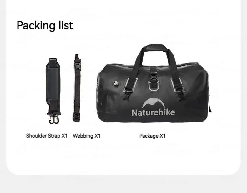 Túi trống duffel chống nước Naturehike CNK2450XB015