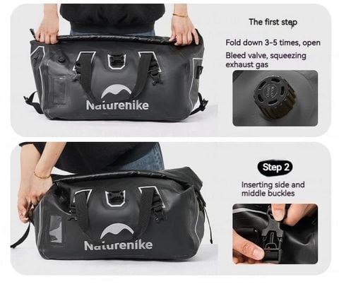 Túi trống duffel chống nước Naturehike CNK2450XB015