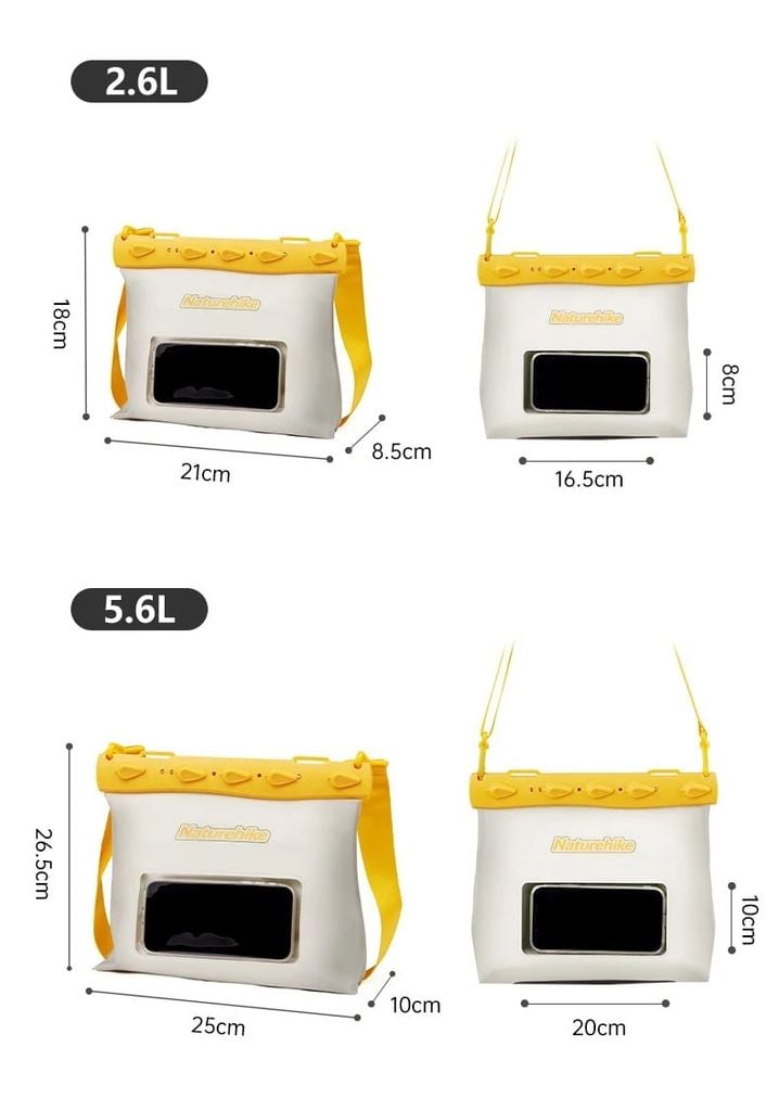 Túi đeo chéo chống nước Naturehike CNK2300BS016