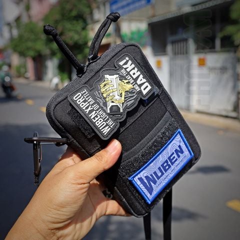 Wuben Patches Miếng patch xé dán velcro cho ba lô, túi xách EDC