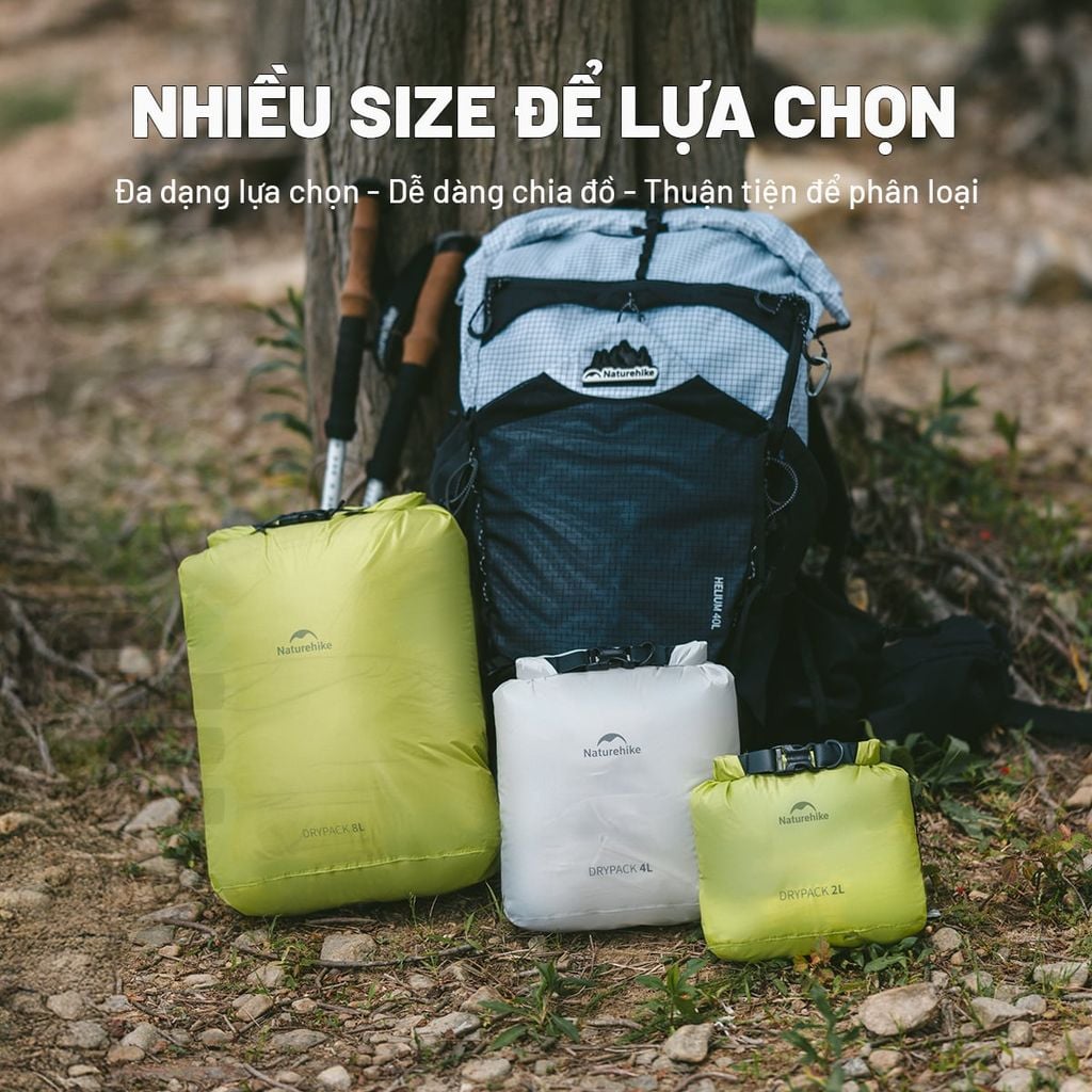 Túi khô chống nước hút chân không Naturehike CNK2550XB012 / CNK2650XB019