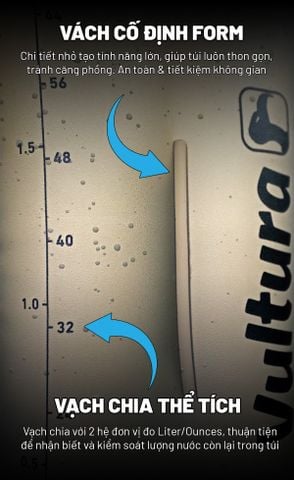 Túi nước ba lô Vultura Hydration Bladder HY1500/2000