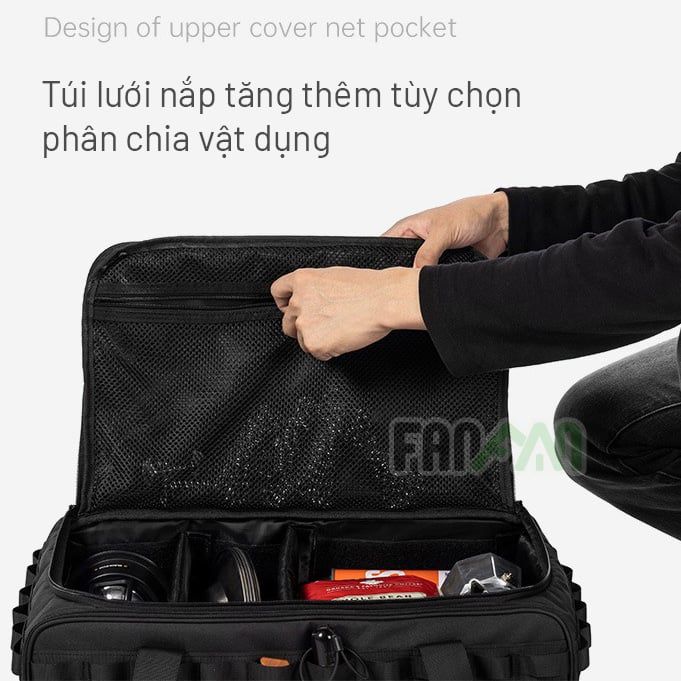 Túi trống 30L đựng đồ dã ngoại, cắm trại đa năng BLACKDOG BD-SNB002