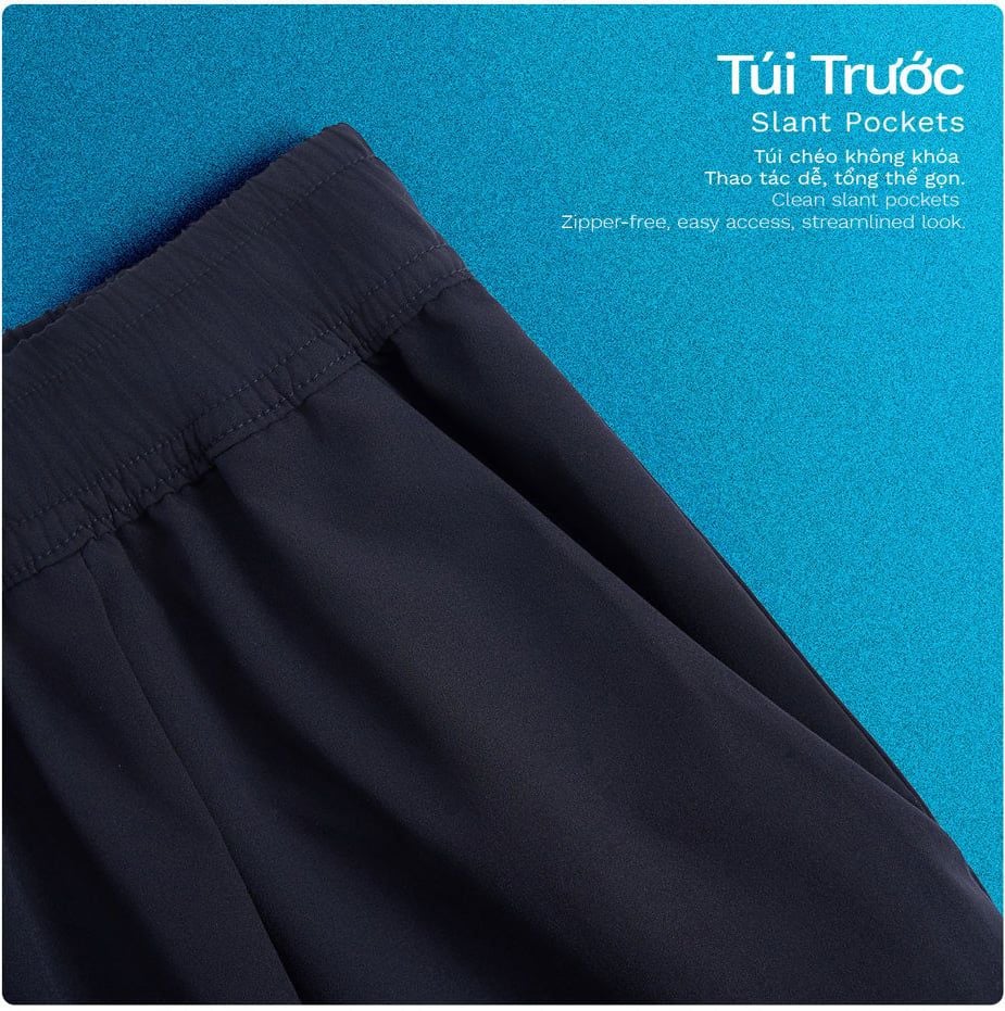 Quần Dài Lưng Thun Vải Sorona Co Giãn Thoáng Khí - BDLM24001
