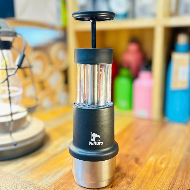 Dụng cụ pha cà phê Espresso cắm trại thủ công Vultura Campresso KF1