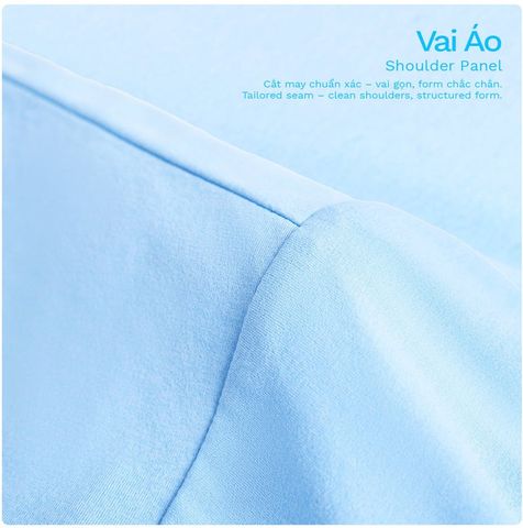 Áo Thun Dáng Relax Vải Sorona Co giãn Thoáng Khí - TTSM24010