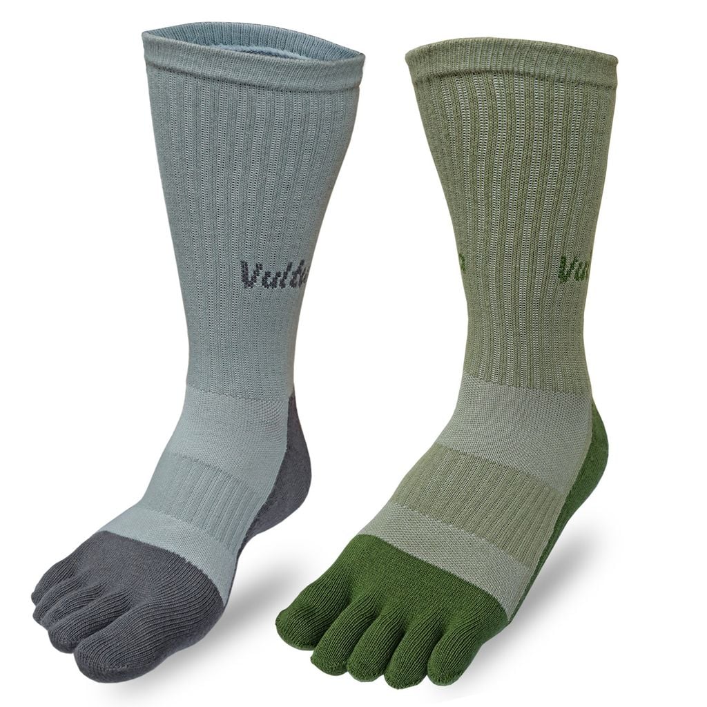 Vớ Trekking 5 ngón chân Coolmax cổ cao Vultura 5-toe socks VTR-SC2501