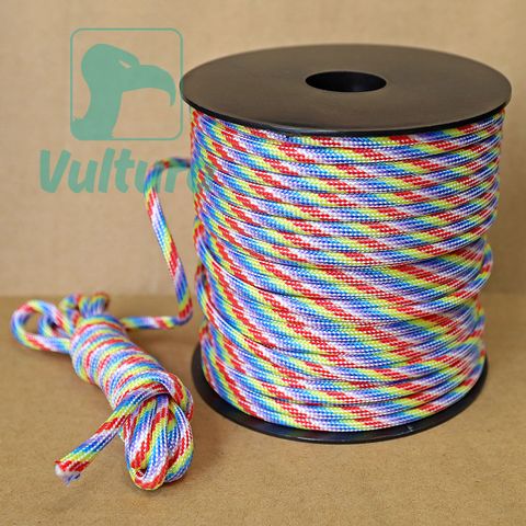 Cuộn 50m dây dù 9 lõi Paracord 550 Vultura VTR-RO2501