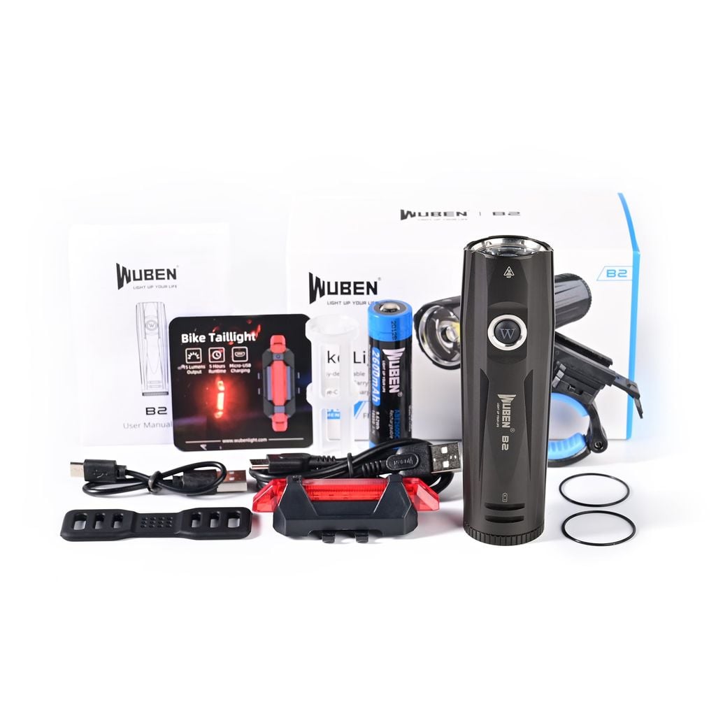 Wuben B2 Đèn pin xe đạp