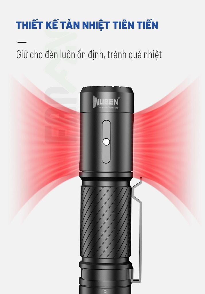 Wuben C3 đèn pin EDC đa năng